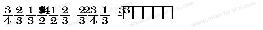 MONTICELLO ROMAN SC字体转换